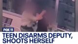Teen disarms LASD deputy, fatally shoots herself