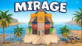 The MIRAGE. Bunker base with 4 walls to TC – rust base design