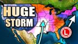 This Huge Storm will bring a Massive Snowstorm to the Northeast + Tornado Outbreak?