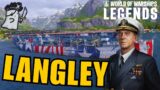 Tier 3, No AA, Sky Cancer (with no LIMITS)! – LANGLEY || World of Warships: Legends