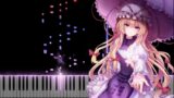 Touhou 15.5 – Yorimashi Between Dreams and Reality ~ Necro-Fantasia (Piano cover)