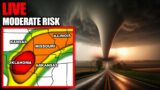 Tracking Tornado Warning Through Saint Louis – Live As It Happened – 4/1/24