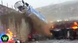 Tragic! Best Of Semi Truck Crashes Moments Filmed Seconds Before Disaster That Will Shock You