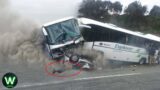 Tragic! Ultimate Near Miss Video Off Trucks Crashes Filmed Seconds Before Disaster Drives You Crazy!