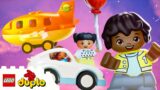 Traveling with Vehicles, Planes, & MORE | LEGO DUPLO | Kids Songs | Cartoon for Kids