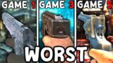 Using The Worst Pistols In Cod Zombies