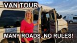 VAN TOUR:  MANY ROADS, NO RULES!