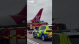 Virgin plane hits wing of British Airways aircraft on Heathrow tarmac