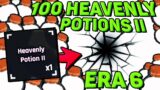 We Opened 100 HEAVENLY POTION 2 in SOLS RNG ERA 6
