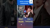 Who is More Handsome | Kim Taehyung | Zayn Malik  #shorts #viral #kimtaehyung #zaynmalik