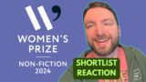 Women’s Prize for Nonfiction Shortlist Reaction 2024