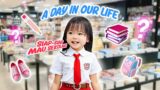 YUKA-CHAN BELANJA ALAT TULIS DAN PERLENGKAPAN BUAT MASUK SEKOLAH! | a day in our life