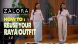ZALORA How To: Reuse Your #ZALORAYA2024 Outfits with Nina Ariff