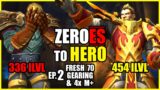 ZeroES to Hero ep. 2 – Fresh 70 Gearing and 4 Mythic+ Runs