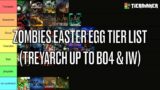 Zombies Easter Egg Tier List (Treyarch Up to BO4 & IW)