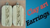 #clay earrings#terracotta jewellery making video#youtube shorts#shorts#