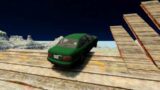 BeamNG drive – Leap Of Death Car Jumps & Falls Into Blue water #11