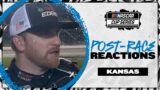 'It hurts': Chris Buescher reacts to getting beat by 0.001 seconds at Kansas | NASCAR