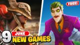 9 New Games June (3 FREE GAMES)