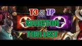 9 Year Anniversary – Tier 3 & Transcended Potential Selector Tier List  I Marvel Future Fight
