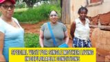 A DONOR FROM THE UK VISIT MS.TINY, A SINGLE MOTHER LIVING IN DEPLORABLE CONDITIONS IN ST.ELIZABETH