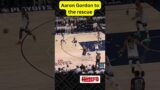 AARON GORDON TO THE RESCUE | #nba #basketball #sports #viral