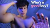 ASMR "Who's a good boy?" Praises & Affirmations + Scratches & Mouth Sounds