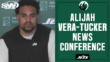 Alijah Vera-Tucker on 5th-year option, revamped Jets offensive line, and his current health | SNY