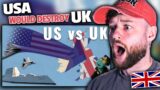 BRITISH GUY Reacts to "Could the USA Conquer the UK if they wanted to?"