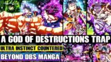 Beyond Dragon Ball Super Ultra Instinct Goku Countered! A God Of Destructions Sinister Trap Enabled