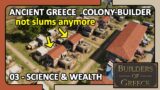 Builders of Greece Gameplay – Day 3 Science/Wealth – Ancient Greece Colony Builder [no commentary]