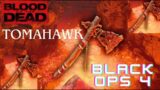 COMO FAZER O HELL'S RETRIEVER  ( TOMAHAWK ) BLACK OPS 4 MAPA BLOOD OF THE DEAD ZOMBIES BY GHOST FISH