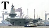 China's biggest aircraft carrier launches