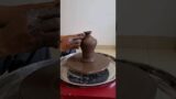 Crafting a Flower Vase on the Pottery Wheel | Throwing Tutorial #pottery #shorts #flowervase #vase