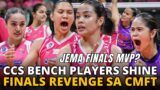 Creamline 1WIN AWAY from 4Peat! Tinambakan, pero 2nd Stringers TO THE RESCUE! Deanna NABLOCK kay EX!