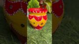 DIY Easy pot painting / terracotta pot painting #shorts#youtubeshorts #shortsvideo #potpainting