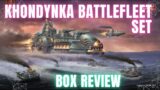 Dystopian wars: Khondynka battlefleet set (Commonwealth) review