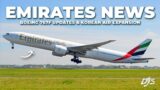 Emirates News, Boeing 767F Updates & Korean Air Expansion