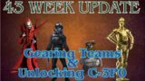 Empowering Bears To Unlock A Droid | 43 Week Roster Update