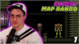 Expert Map Rando | OMG BABY SEED | Super Metroid | #1