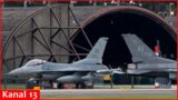 F-16s delivered to Ukraine to be stored in underground bunkers and hangars