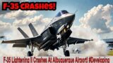 F-35 Lightening II Crashes At Albuquerque Airport! #Developing