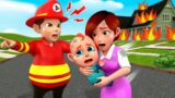 Firefighters To The Rescue – Fire Truck Song + Police Officer Song and More | Rooso Kids Song