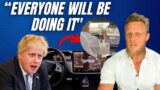 Former UK Prime Minister shocked by 1 hour drive in Tesla in America