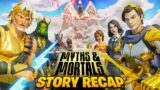 Fortnite Storyline Recap | SEASON 2 'Myths & Mortals' | WATCH BEFORE THE WANDERER ARRIVES