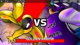 GOLDEN ARROW vs LORD HEAVEN – BEFORE THE FIGHT – Roblox The Strongest Battlegrounds