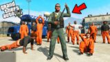 GTA 5 : Franklin Become Prison Guard In Jail in GTA 5.. (GTA 5 Mods)