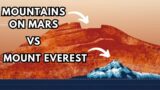 How Big are The Mountains on Mars