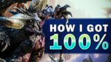 How I 100% Completed Monster Hunter World