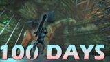 I Spent 100 Days In Lost Islands Broken Cave… Full Ark PvP Wipe